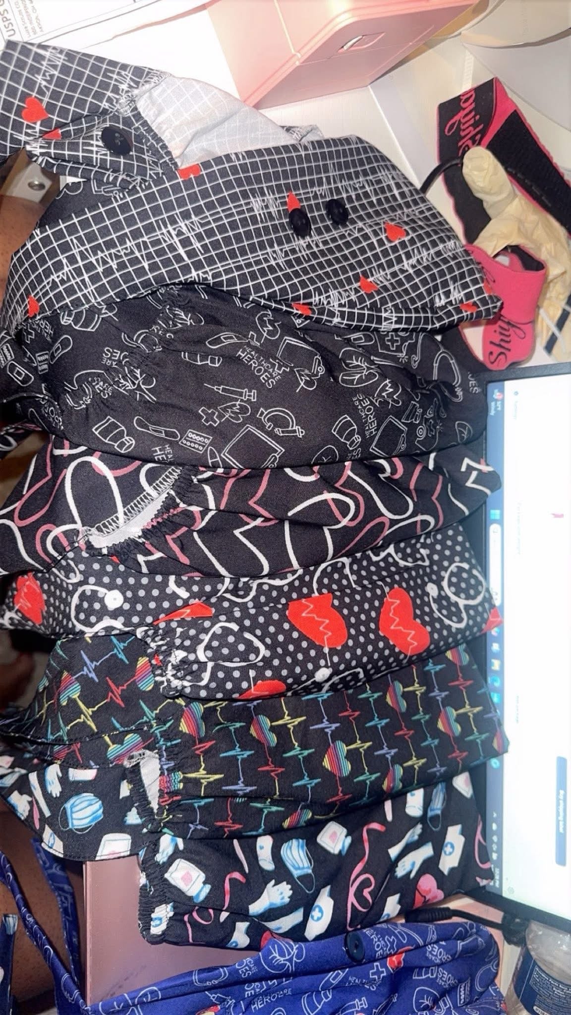 Solid & Multi-Color Scrub Caps